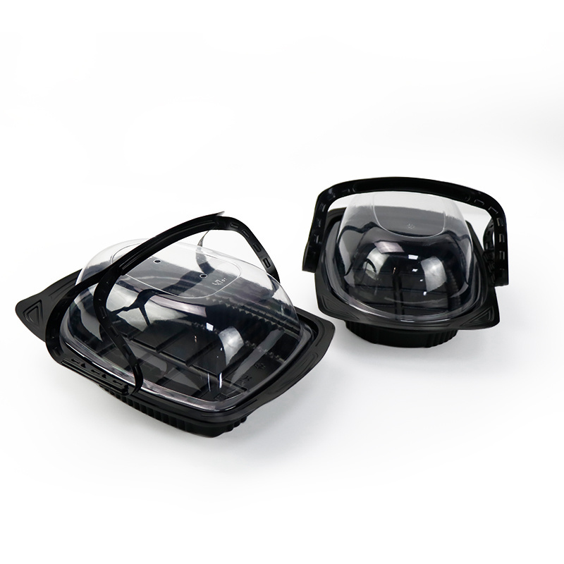 Disposable Takeaway PP Microwave Roast Chicken Container, Rotisserie Chicken Carrier