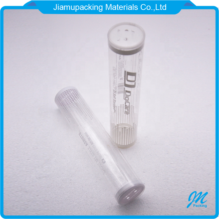 Clear thin wall tube for candy plastic packaging