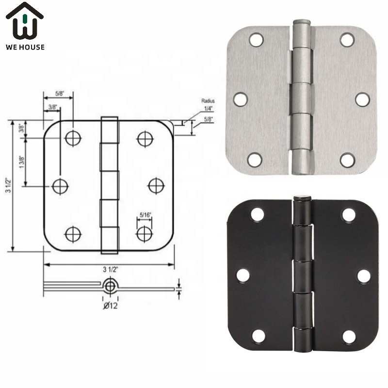 Ball Bearing Hinges Hardware 3.5