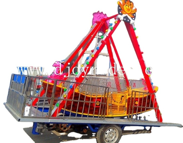 Carnival ride pirate ship park amusement swing ride