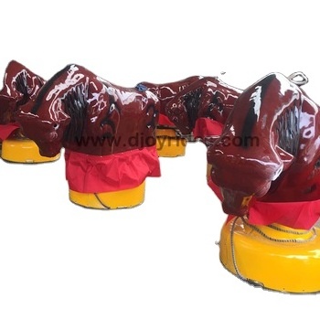 Coin operated mechanical indoor games bull fight ride for sale