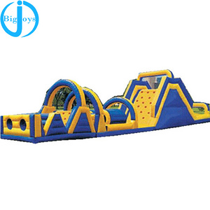 new design commercial inflatable obstacle course for party rental business