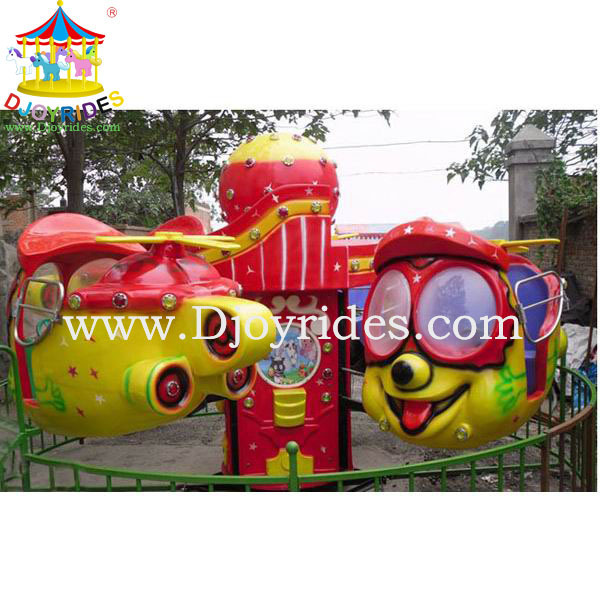 Shopping Mall Self Control Big Eye Plane Rides/kiddie Amusement Rides Swing Big Eye Plane