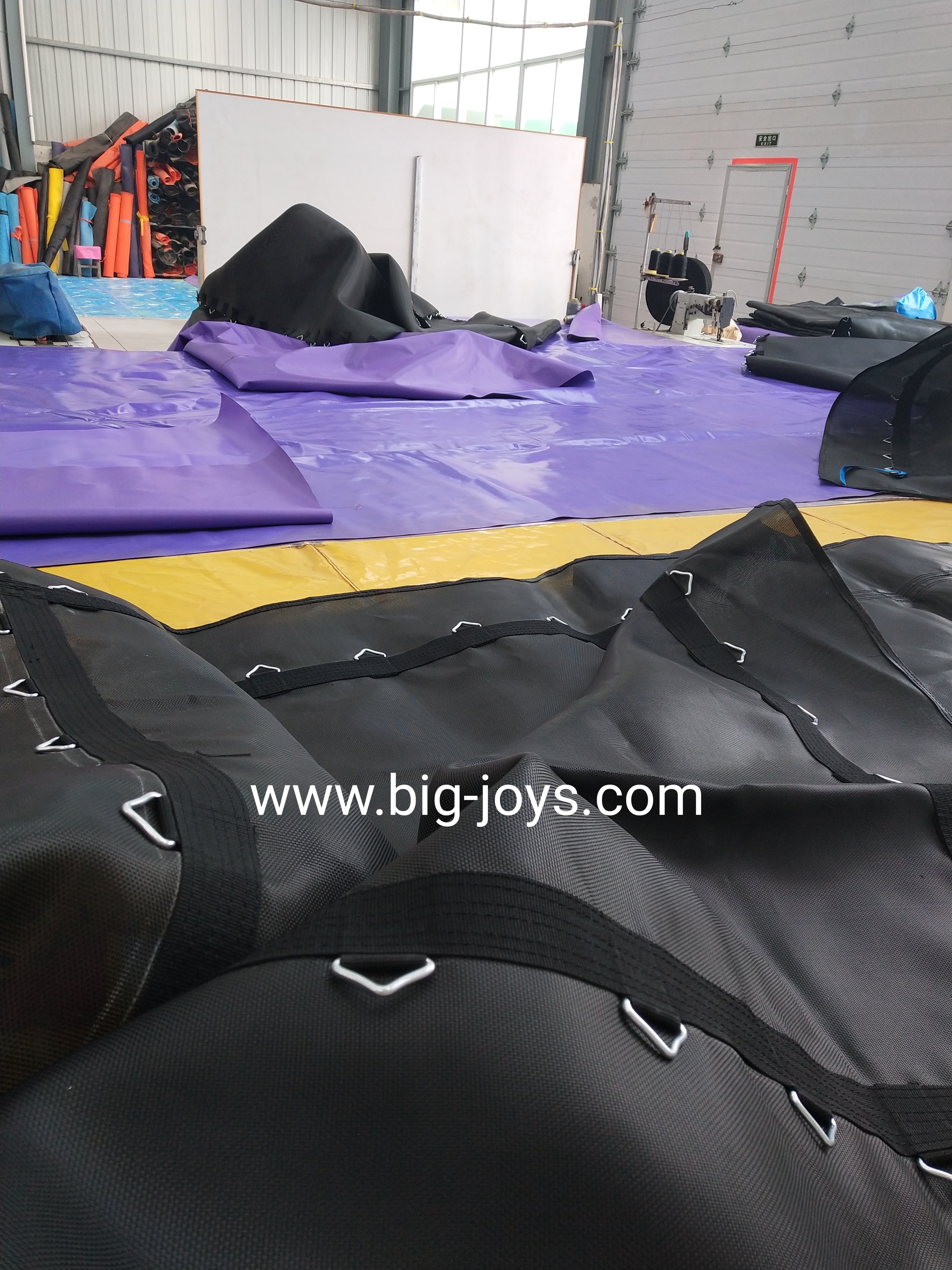 Direct soure of trampoline mats trampoline springs trampoline park mats with ASTM standard