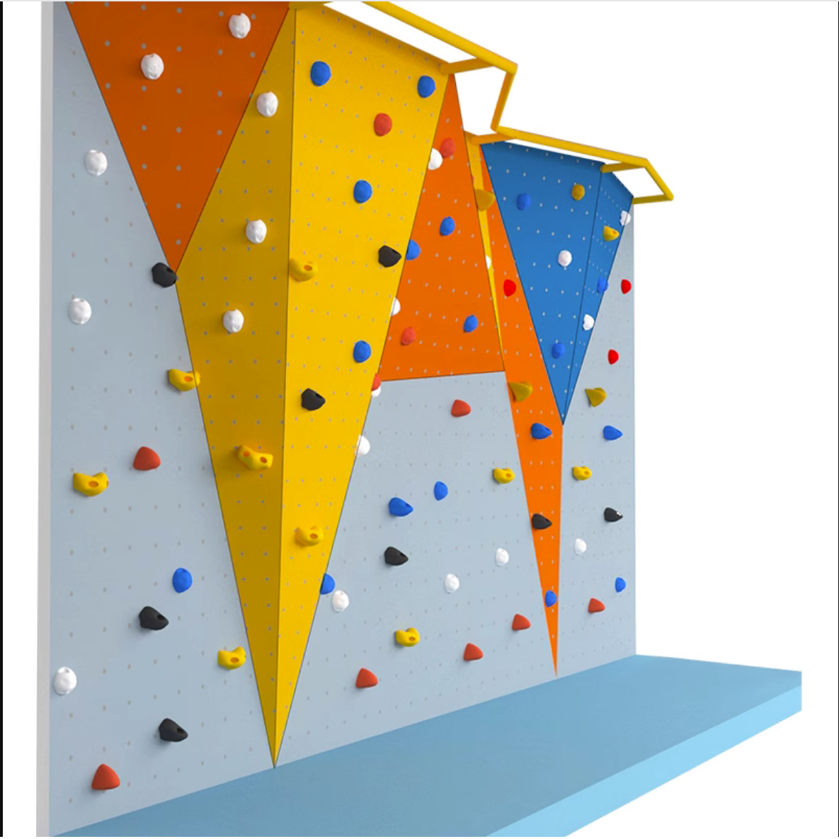 Cheap Factory Price Bigjoys Amusement Custom Design Indoor playground high quality kids and adults climbing rock climbing wall