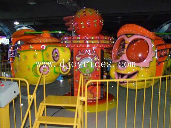 Shopping Mall Self Control Big Eye Plane Rides/kiddie Amusement Rides Swing Big Eye Plane