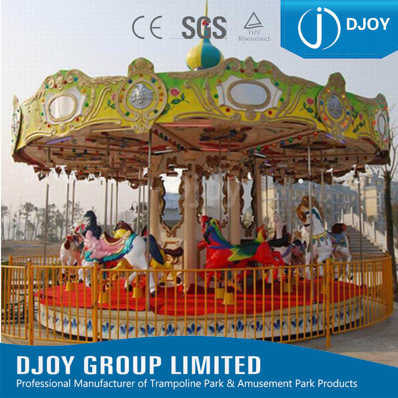 Low price amusement rides carousel rental,electric carousel horses for sale