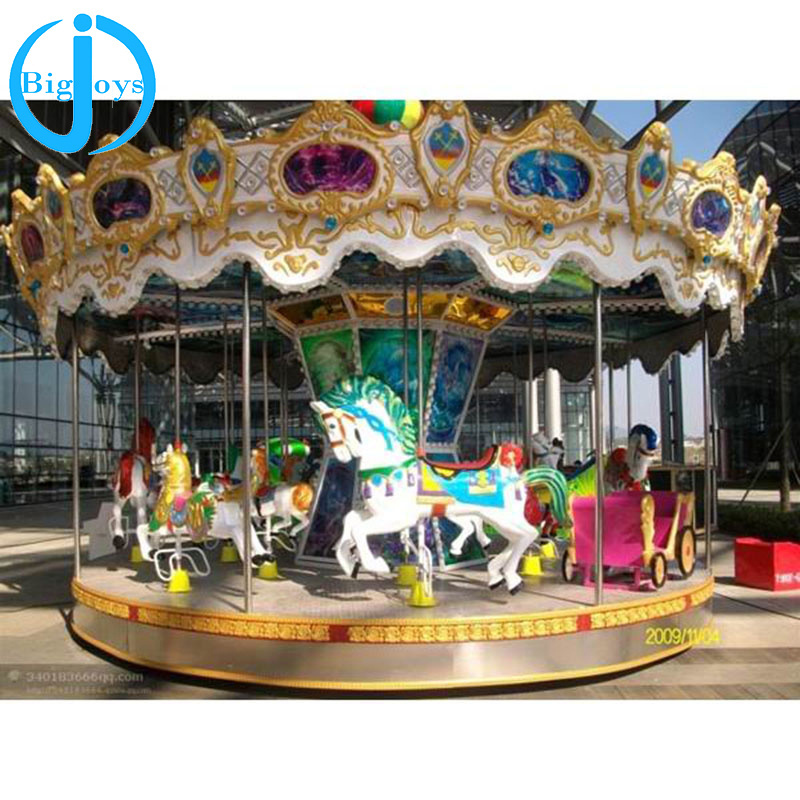 Low price amusement rides carousel rental,electric carousel horses for sale