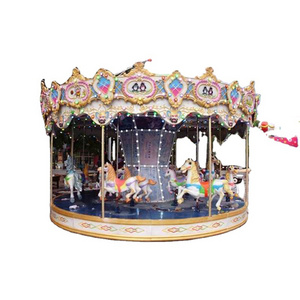 Low price amusement rides carousel rental,electric carousel horses for sale