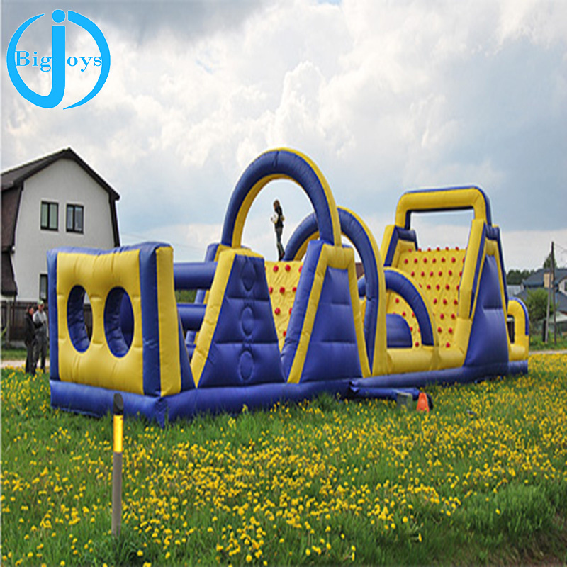 new design commercial inflatable obstacle course for party rental business