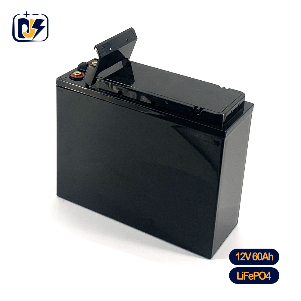 12V 60Ah Lithium Front Terminal Slimline replace VRLA LiFePO4 Battery for Telecommunications UPS industrial standby