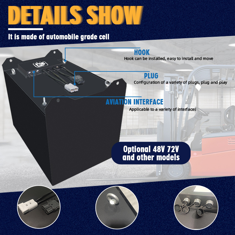Manufacturer 48v electric forklift batteries forklift battery 48v 600ah 560ah