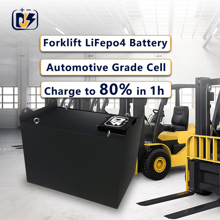 48v 300ah 15360wh tractors battery 51.2v 48volt Lithium Ion LFP electric forklift battery pack for Toyota Dosan Kalmar Forklift