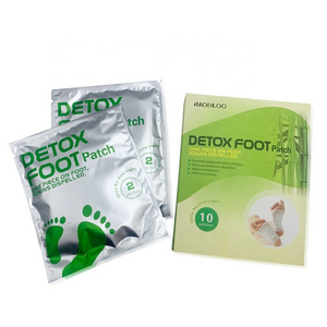 Trending Products 2024 Haobloc New Arrivals Japan Foot Patch 2in1 Slimming Detox