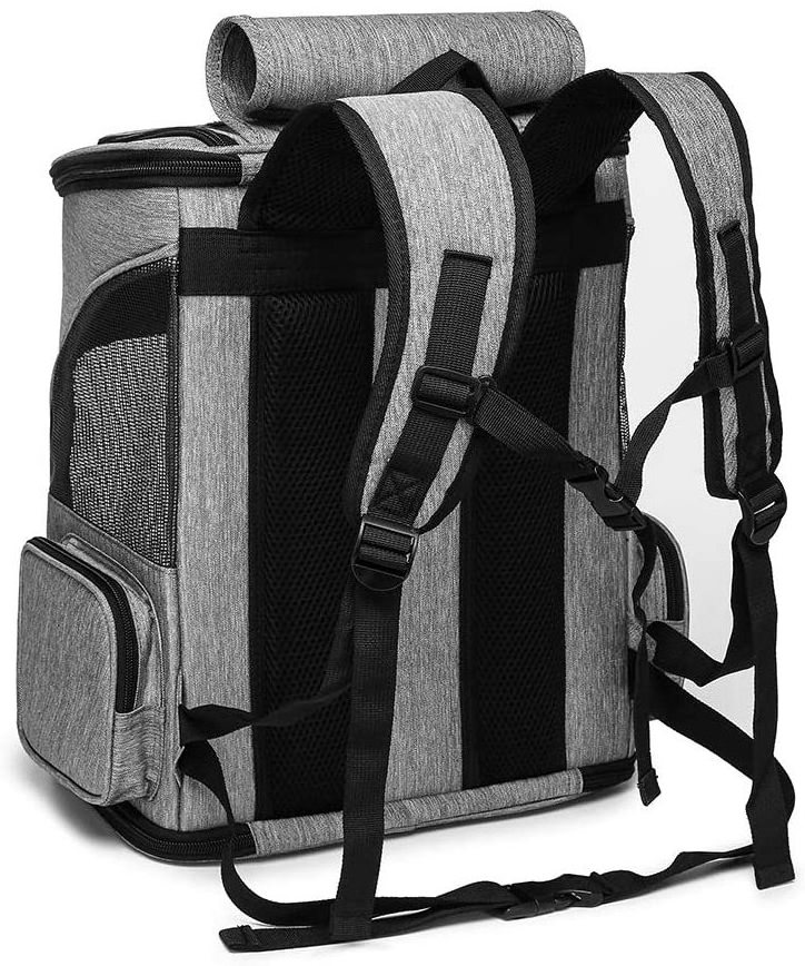 Custom Foldable Pet Backpack Oxford Breathable Dog Travel Bag Cat Carrier Backpack Hiking