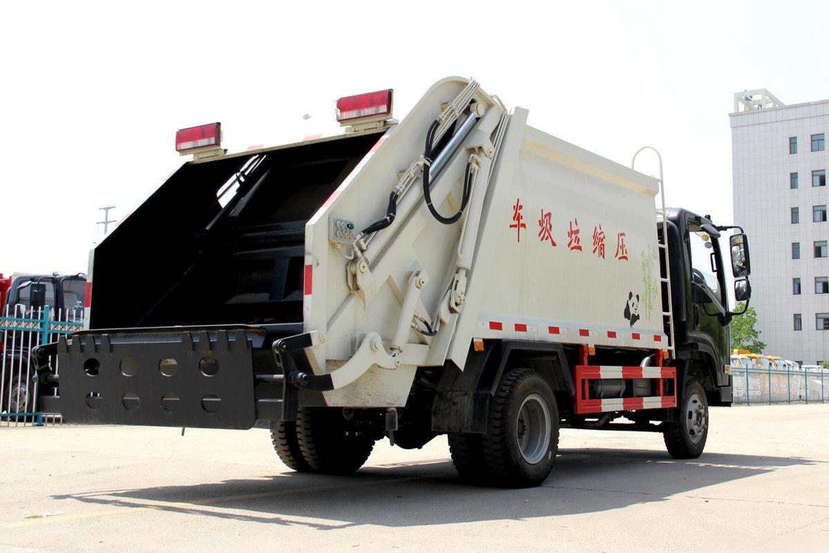 Shacman X9 Garbage Truck 4x2 Mini Truck Price 130hp China Cheap Customized Trucks Compressed Rubbish Vehicles