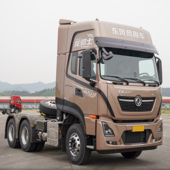 Dongfeng KL 6x4 Tractor Truck 465HP Competitive Price New Diesel Automatic Transmission LHD Euro 2 Emission Truck