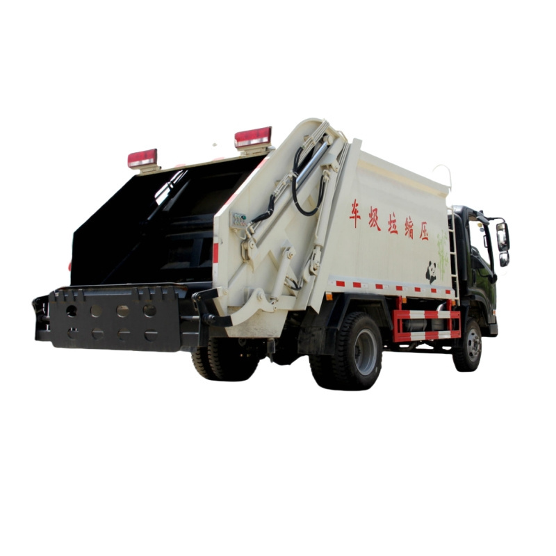 Shacman X9 Garbage Truck 4x2 Mini Truck Price 130hp China Cheap Customized Trucks Compressed Rubbish Vehicles