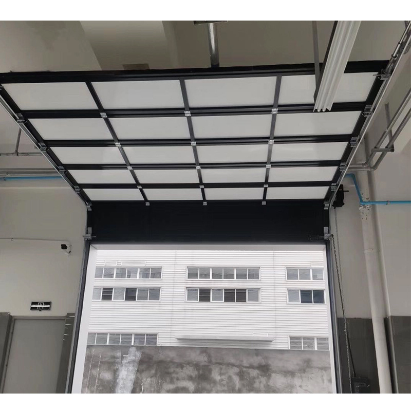 Hot Sale Automatic Contemporary Residential Aluminum Tempered Plexiglass Overhead Garage Doors For Homes