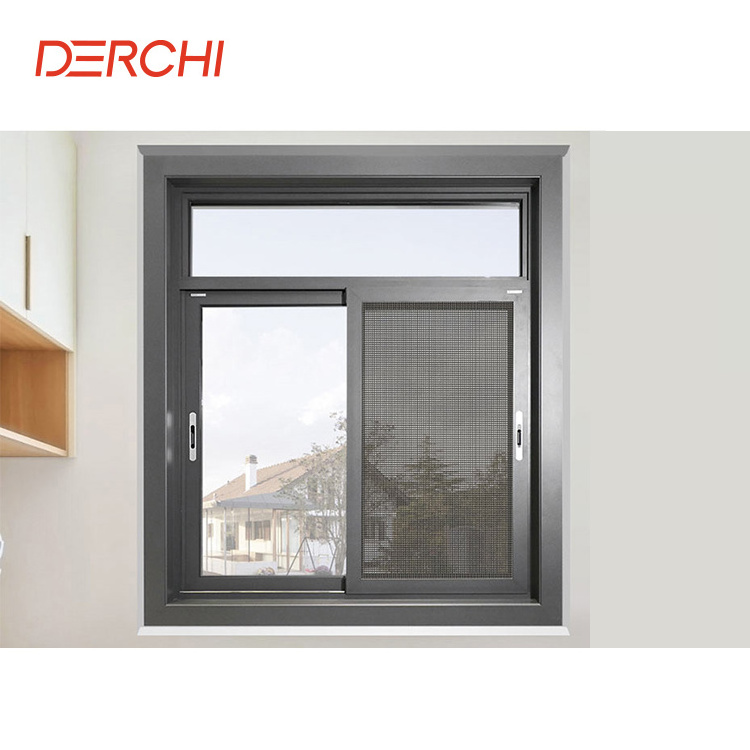 Simple Design Fenetre Aluminum Glass Sliding Window/Casement Windows