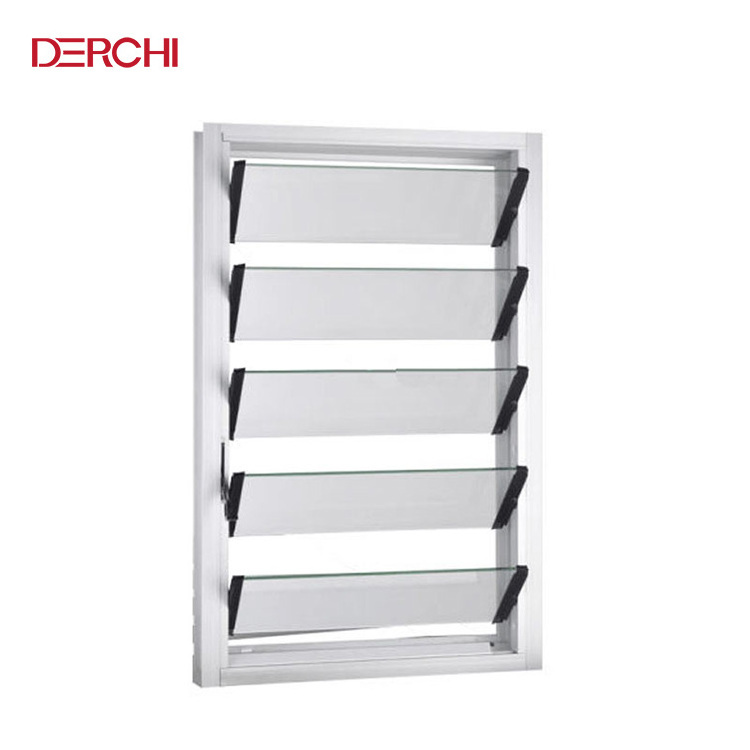 DEJI Glass Shutter Jalousic Window Aluminum Glass Louvre windows