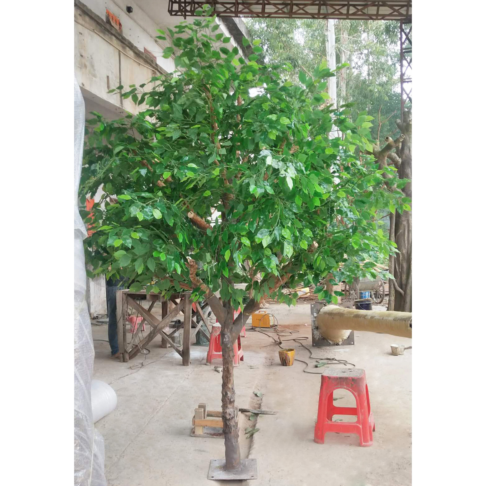 Hot Selling Artificial Ficus Artificial Large Banyan Tree For Indoor And Outdoor