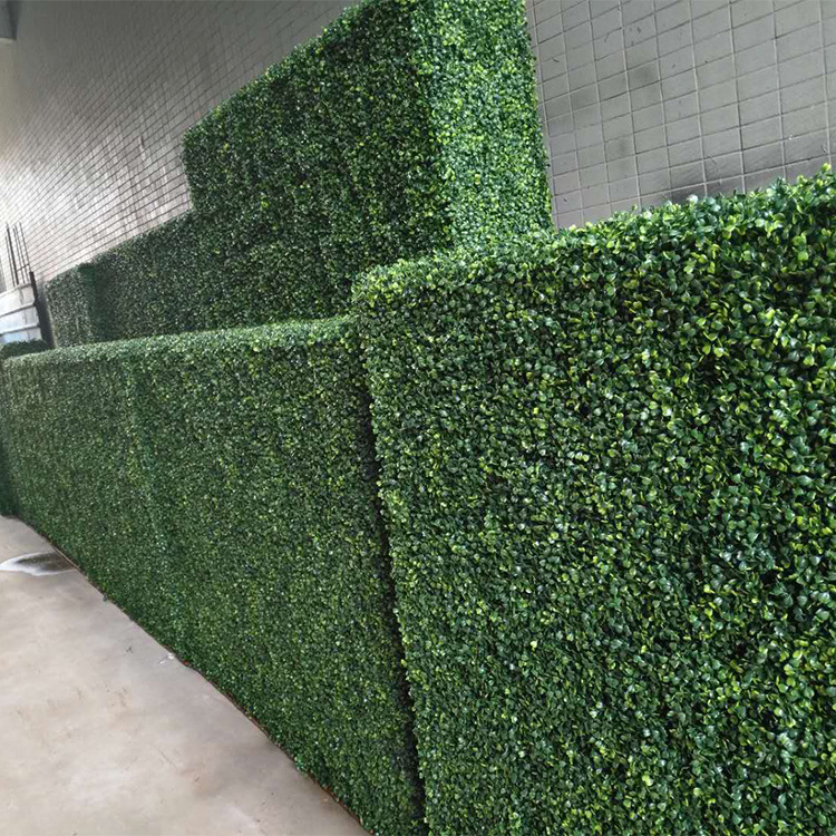 Hanging Wall Plants Outdoor Artificial Boxwood Hedge Wall, Artificial Green Grass Panel, Hanging Wall Plants Outdoor