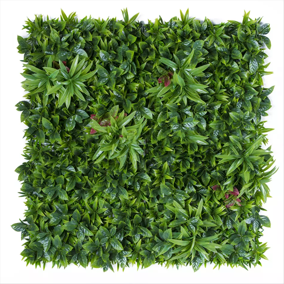 Vertical garden decoration artificial boxwood hedge artificial grass wall panels