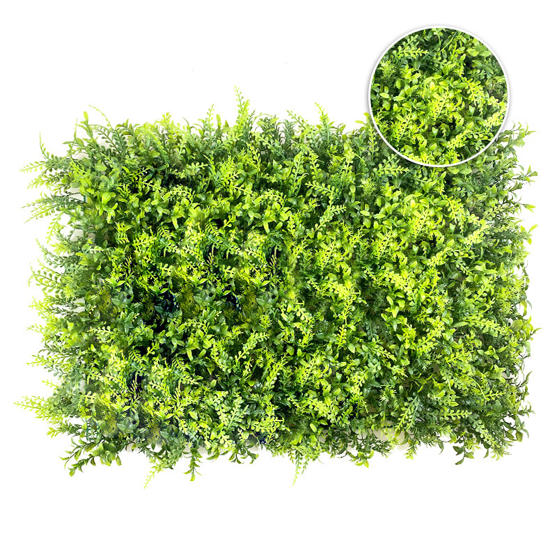 High quality Trident grass New Design Custom Artificial Green Plant Wall Grass for decoration