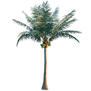 Factory direct custom tree simulation king coconut tree artificial palm landscape outdoor decoration