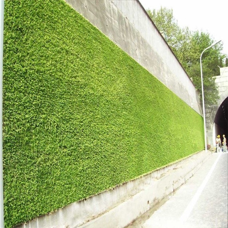 Outdoor Artificial Flower Wall For Garden Synthetic Vertical Green Artificial Grass Wall