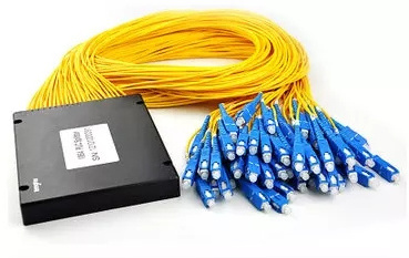 Ftth SC UPC 1X2 PLC Singlemode Fiber Optical Splitter FBT Optical Coupler