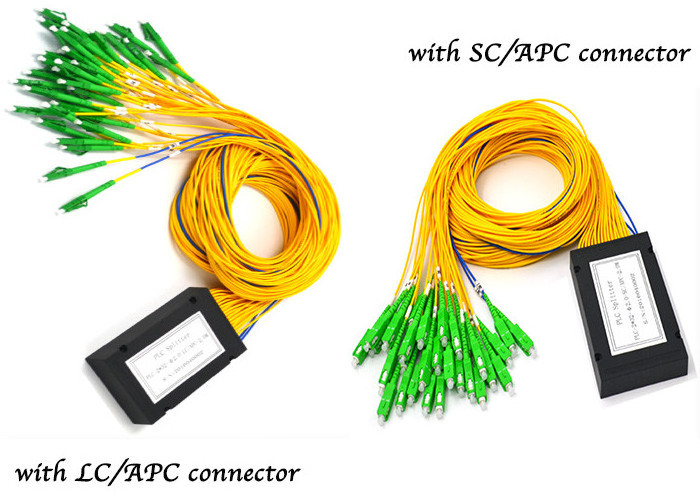 Ftth SC UPC 1X2 PLC Singlemode Fiber Optical Splitter FBT Optical Coupler