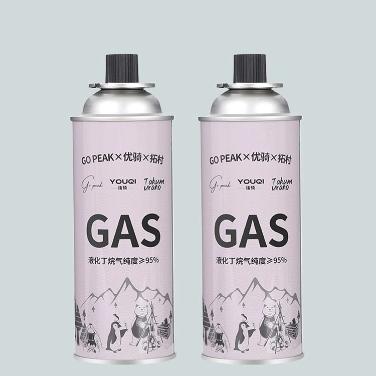 Dia 45mm 52mm 65mm Customized Empty Metal Spray Butane Tinplate Aerosol Can for Refillable Spray Can