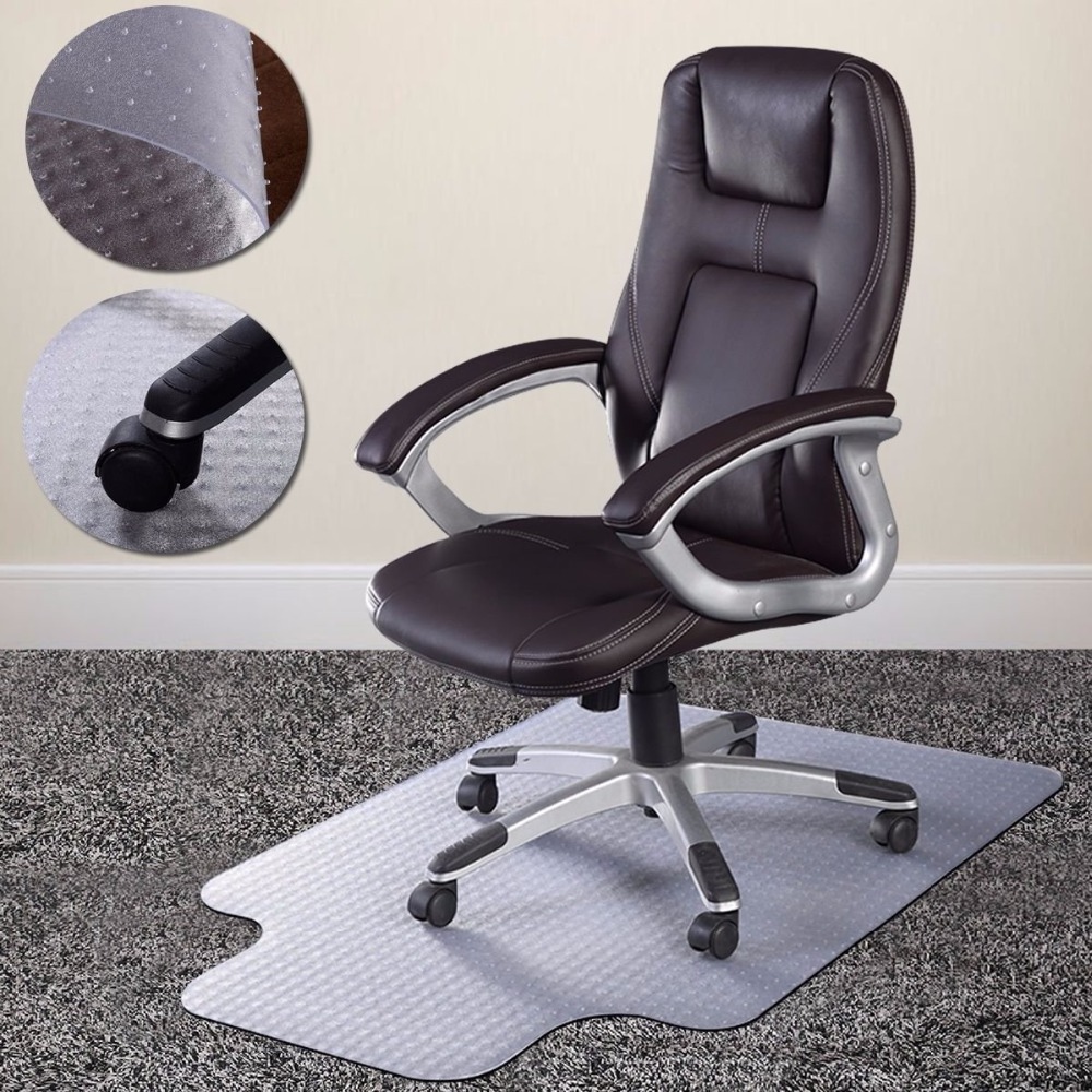 Hot Selling Office floor Mats PVC Vinyl Office Chair Mat non slip for carpet