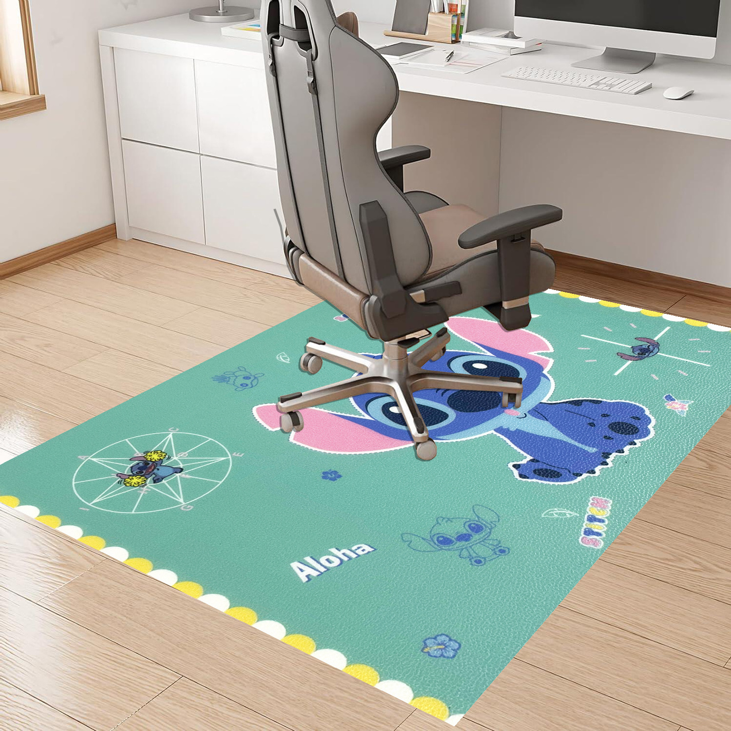 Cost-effective Office Hallway Heavy Duty Clear Chair Computer Gaming Desk Chair Mat