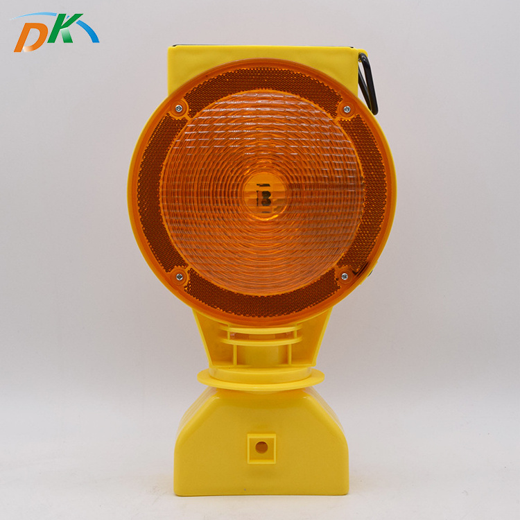 Solar Powered Waterproof LED Traffic Barricade block light construction warning light