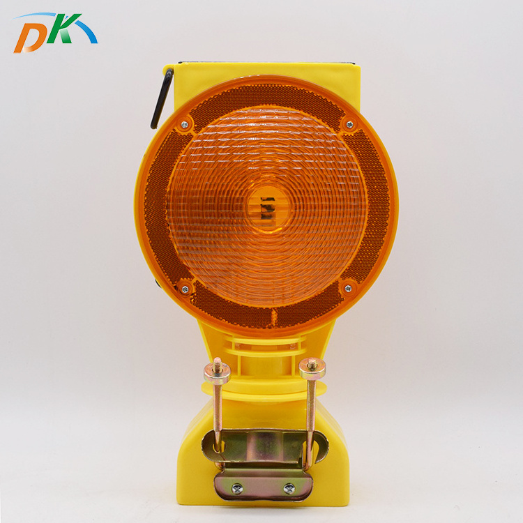 Solar Powered Waterproof LED Traffic Barricade block light construction warning light