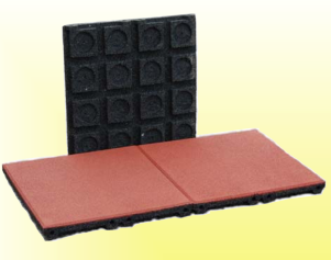 High Quality EPDM Interlocking Rubber Tiles Non-Slip Antioxidant Comfortable Fitness Flooring Outdoor Use Industrial Design