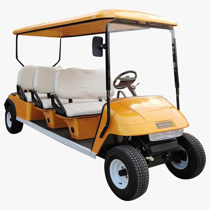 Cheap 6 Seater 72 Volt Electric Limo Club Car Golf Cart