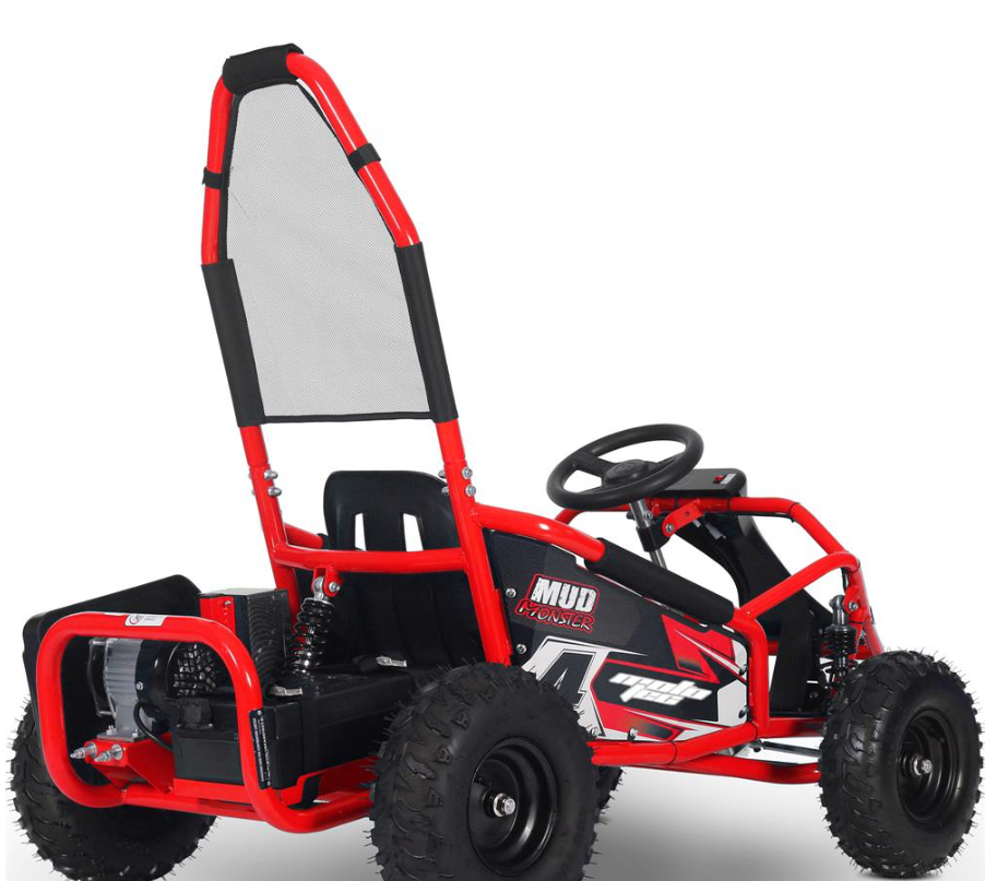 Premium Quality Mud Monster XL 212cc 2 Seat Go Kart Full Suspension Red for sale