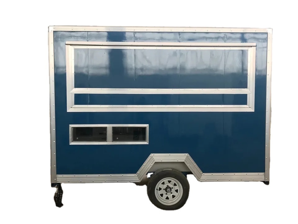 Mobile Food Cart Truck Trailer with Kitchen Frozen Car Customised Customizable