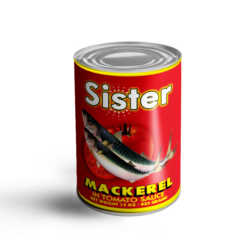 Canned Sardine Tin fish Wholesale hot sale 155g Canned sardine fish in tomato sauce