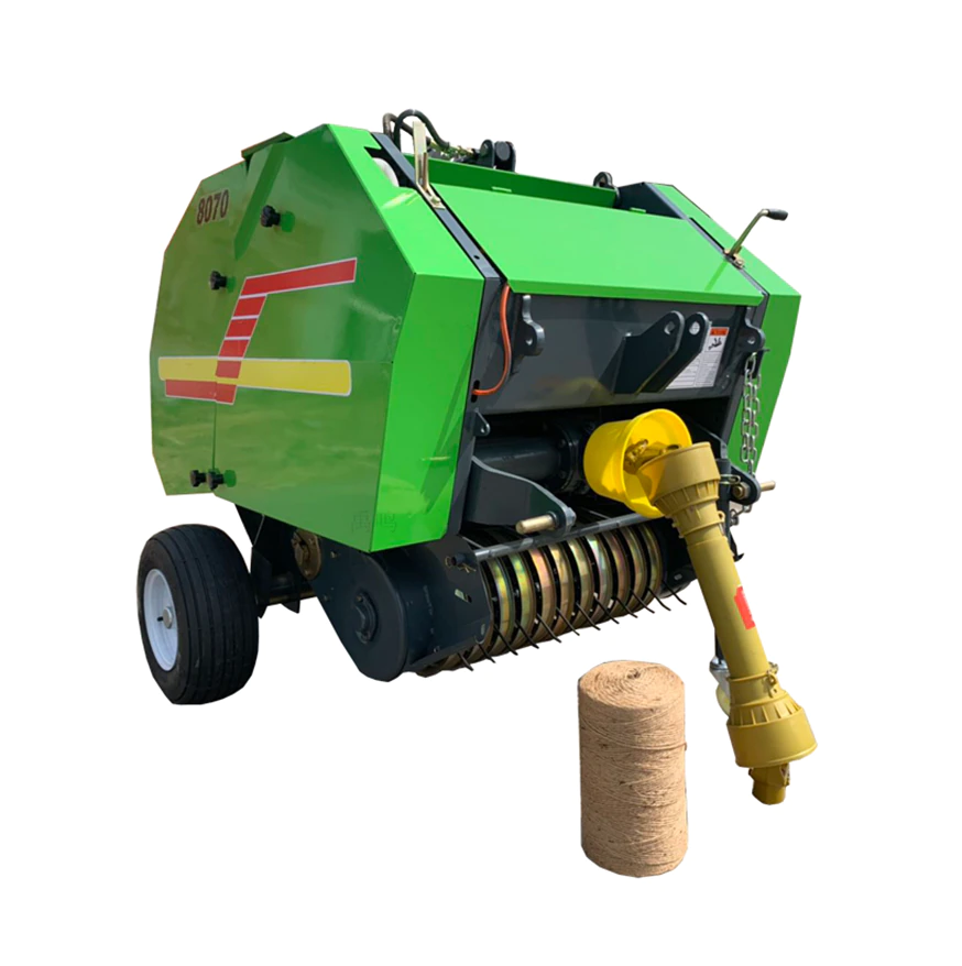 Top Quality Pure Tractor pulling operation hay baler, mini round hay baler For Sale At Cheapest Wholesale Price