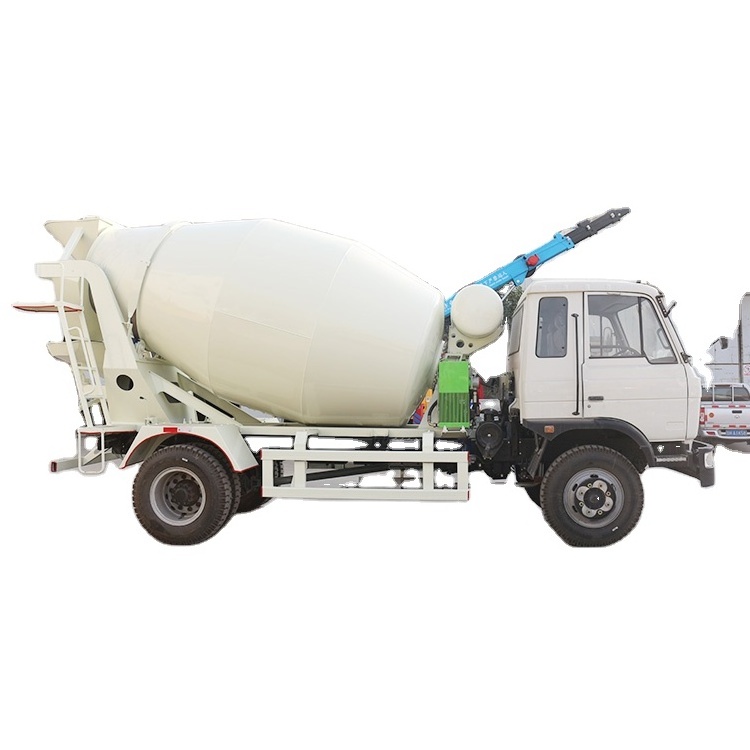 2.0cbm self-loading concrete truck mixer self loading concrete mixer