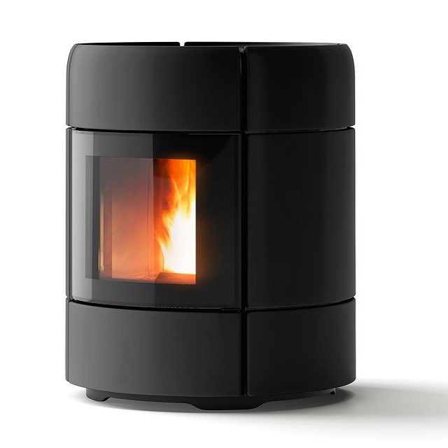 24KW Automatic Feeding wood burn Pellet Fireplace Hydro Biomass indoor heating Stove for European import fro