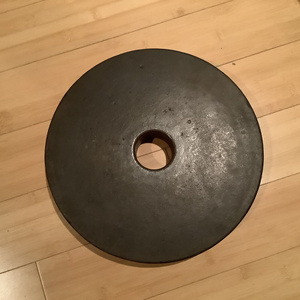 Vintage Ivanko 25 Lb Barbell CompAny Deep Dish Weight Plates X2 Pair 50 Lb