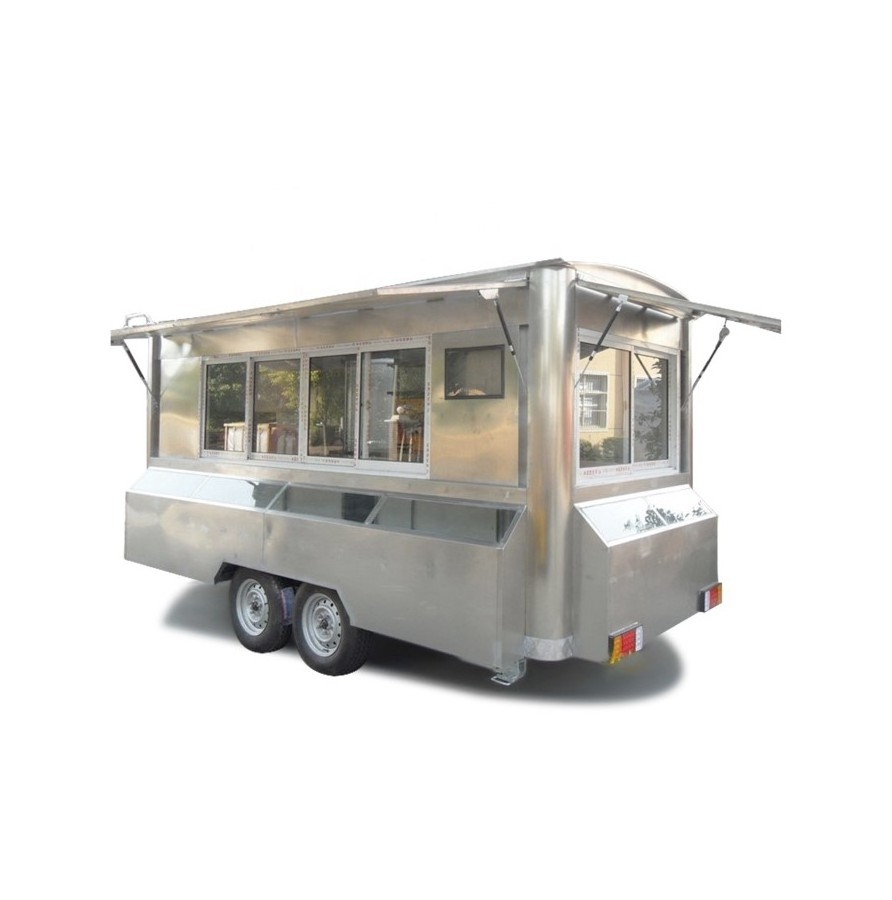 airstream ice cream push cart mobile food truck with full kitchen hot dog cart coffee trailer catering food van