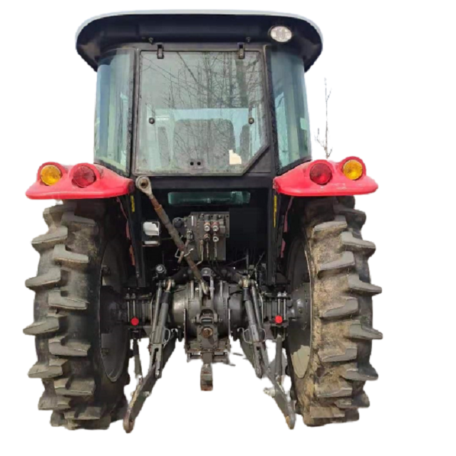 Cheap low price massey ferguson used second hand farming machinery 120HP 4W tractor for sale massey ferguson 3852wd