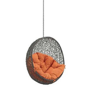 DAP price Outdoor Wicker single Seat Hanging Egg Swing Chair with Metal Stand Furniture Color Material Origin General